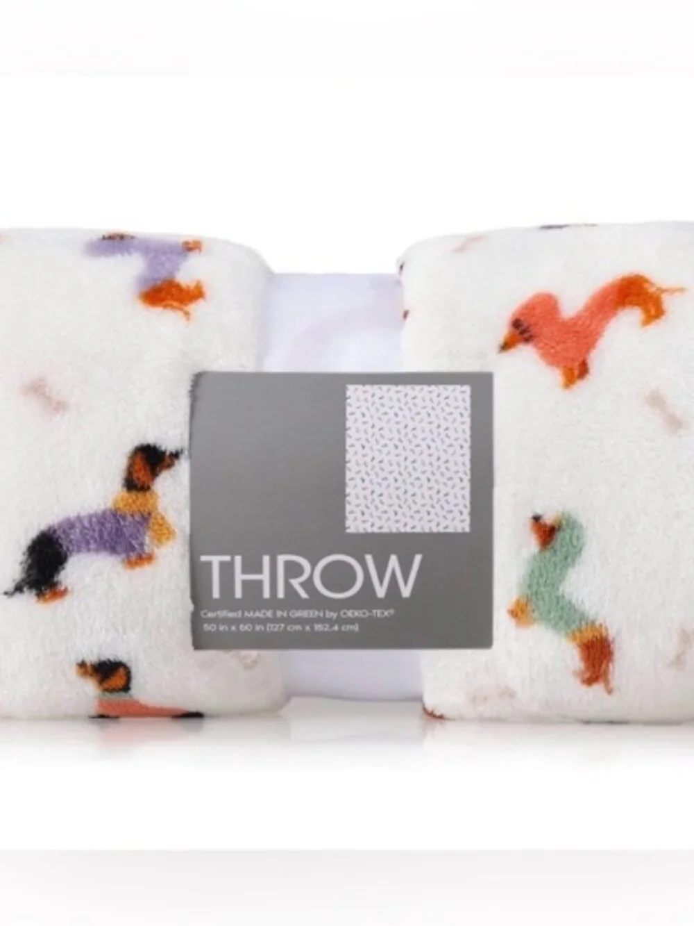 Dachshund Plush Throw Blanket